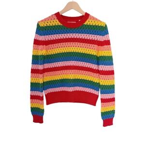 Chinti & Parker Rainbow Mirage Sweater Size XS